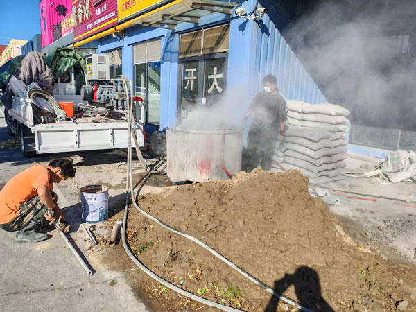 夹江顶管注浆加固